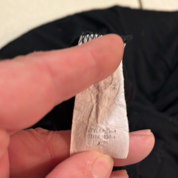 Cool Melon XL Cheetah Ruffles tunic - Picture 4 of 4